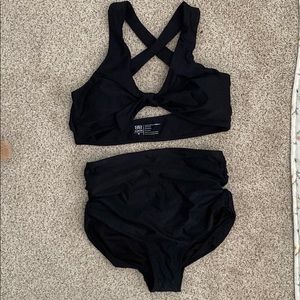 Albion Fit black knot bikini set